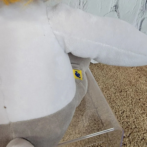 Build A Bear SMURF Naughty Hackus Gray Plush BABW The Smurfs Movie 2 Two Stuffed - Picture 4 of 8